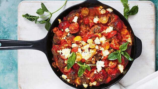 Filling and healthy cheesy beef and lentil meatballs.