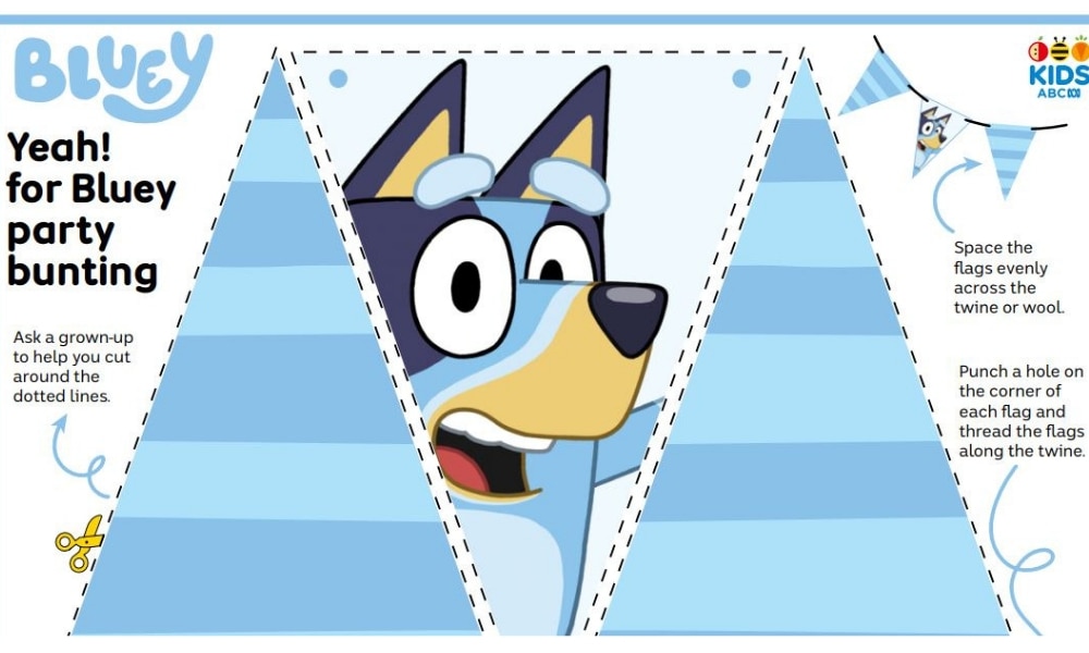 bluey party banner Off 73%