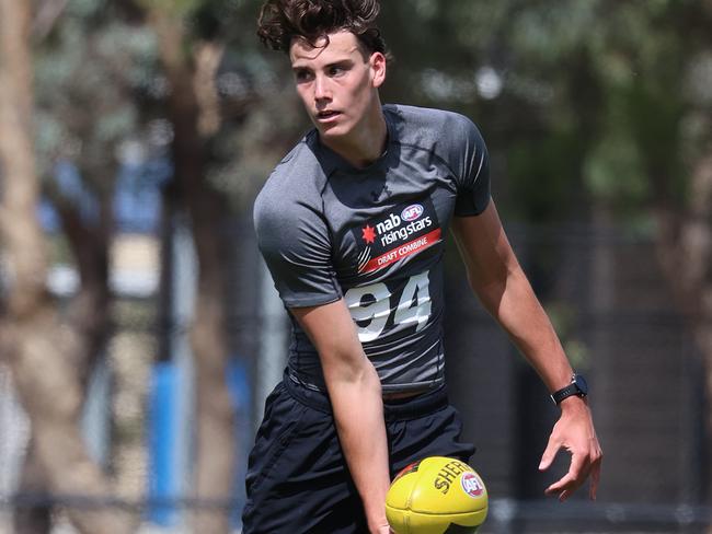 AFL Draft Combine Training at Craigeburn.. 02/12/2020. Ollie Lord