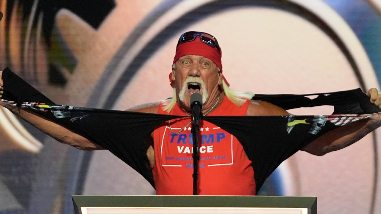 Watch the moment Hulk Hogan sends RNC crowd wild in fiery Trump speech ...