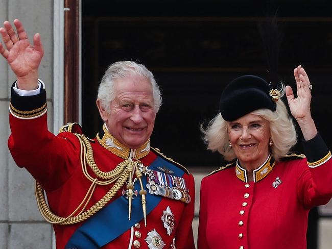 Queen Camilla reportedly told King Charles to “take it easy”. Picture: AFP