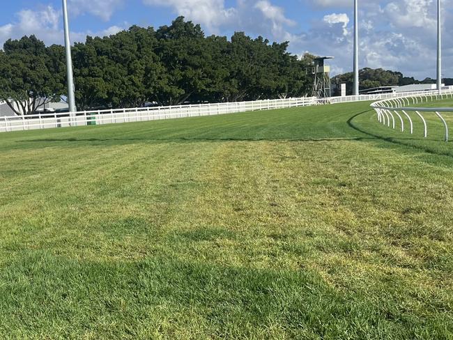 The Gold Coast track has suffered a major setback at the 500m mark prior to the Magic Millions. Picture: Supplied