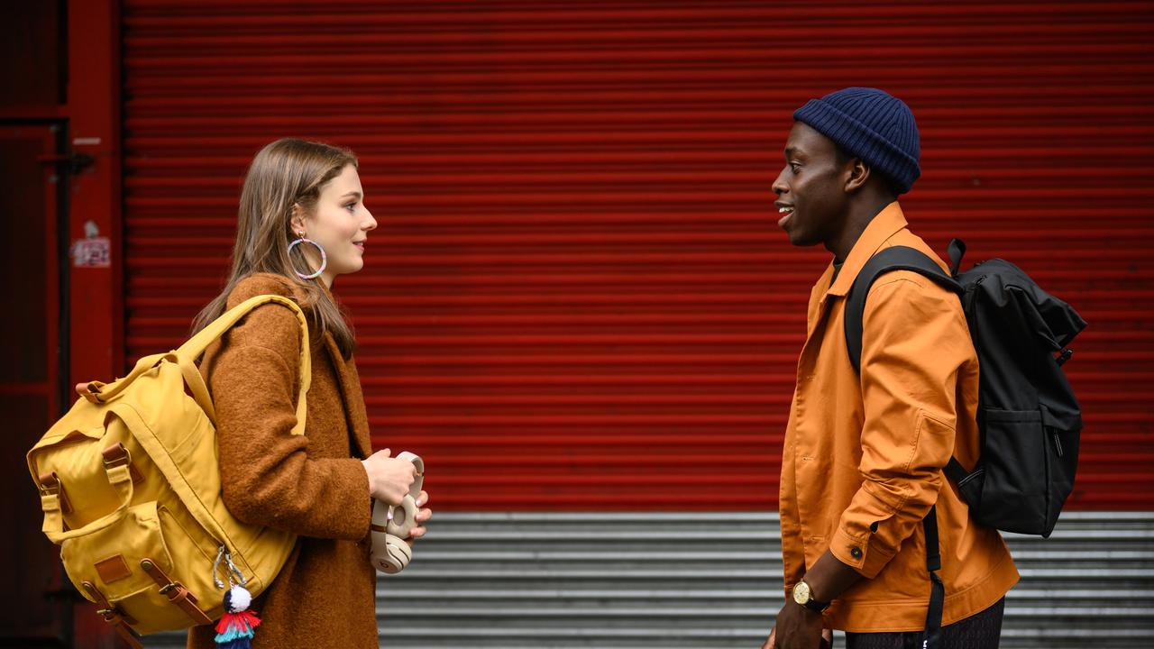 4Thomasin McKenzie and Michael Ajao in Last Night in Soho. Picture: Parisa Taghizadeh/Focus Features