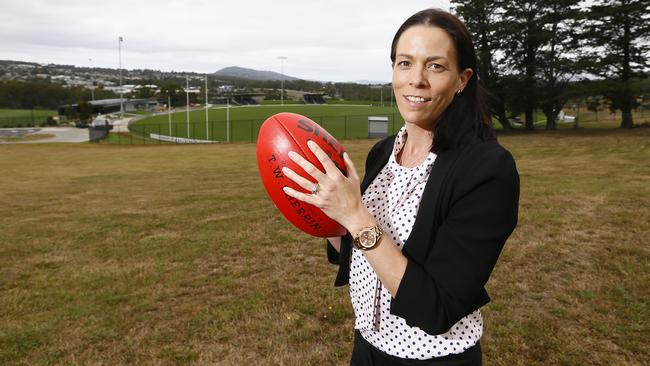 Trisha Squires is the new AFL Tasmania chief executive. Picture: Matt Thompson