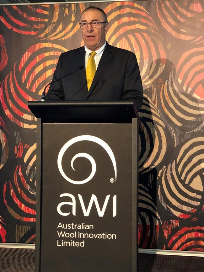Australian Wool Innovation chair Jock Laurie.