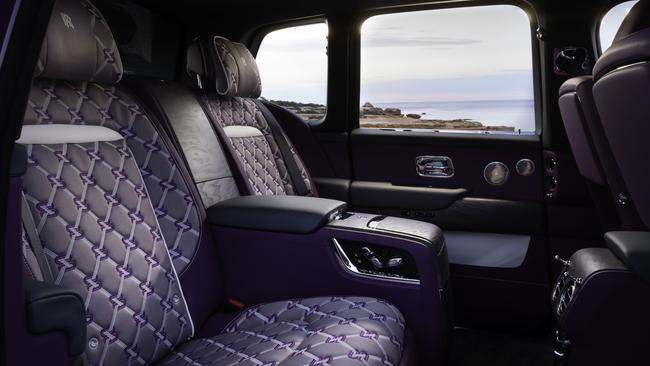 Inside the Rolls-Royce Cullinan Series II.