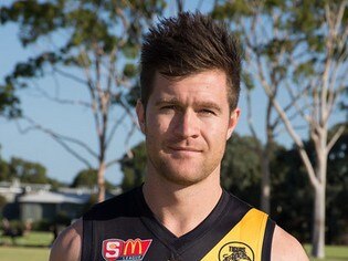 Former Glenelg and Carlton player Rhys O'Keeffe. Picture: SANFL