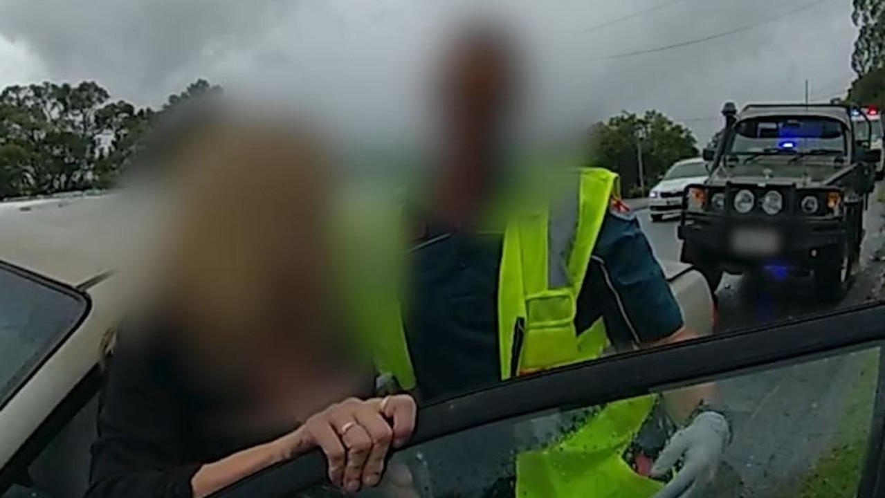 Queensland Police Service has released footage after charging a woman for allegedly drink driving eight times the legal limit.