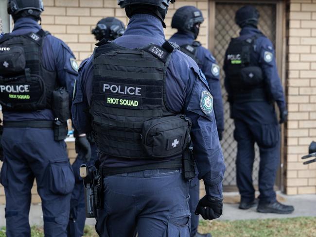 The NSW Police riot squad was required to be called into Moree recently.