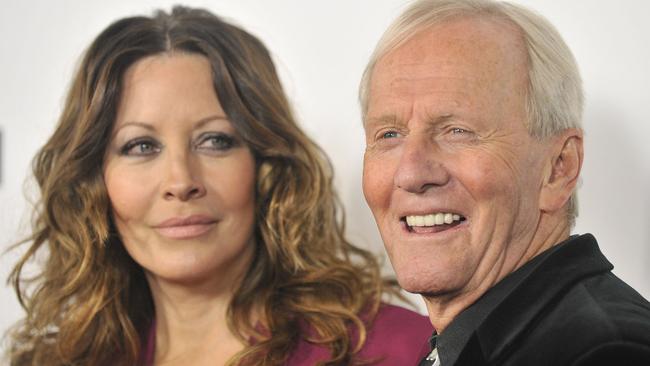 MUST CREDIT GETTYSYDCON ONLYannettepics HOLLYWOOD, CA - JANUARY 14: Linda Kozlowski and Paul Hogan arrives for the 9th Annual G'Day USA Los Angeles Black Tie Gala on January 14, 2012 in Hollywood, California. (Photo by Toby Canham/Getty Images)