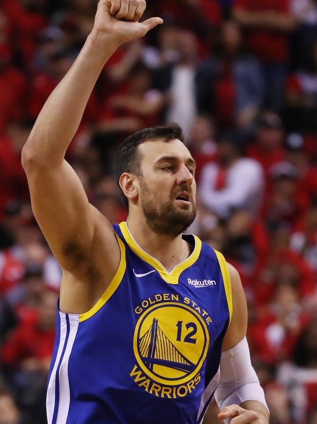 Bogut’s passing has always been elite. Pic: Getty Images/AFP