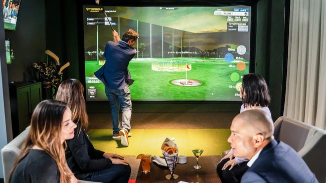 Topgolf Swing Suite will be built at Parkwood Golf Club’s The Club at Parkwood Village. Photo: Supplied