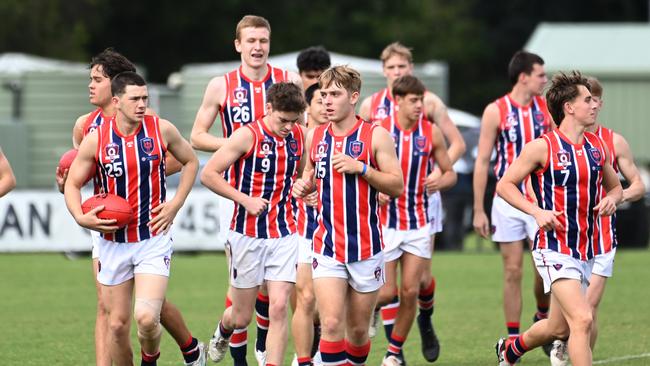 Wilston Grange players QAFL colts between Aspley and Wilston Grange. Saturday May 4, 2024. Picture, John Gass