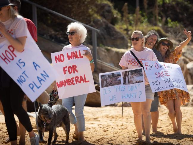 More than 1000 people attended the beach protest on September 11. Picture: Facebook