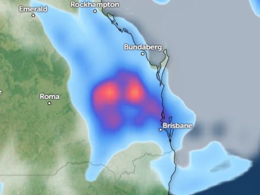 Queensland weather: Bureau forecasts 48-hour rainfall, damaging wind ...