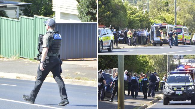 North Toowoomba suspected shooting incident.