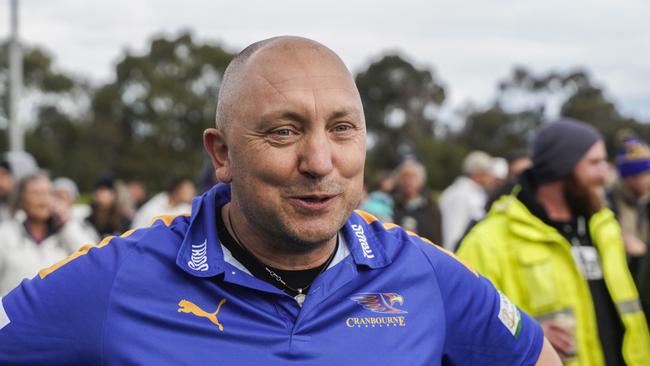 Cranbourne coach Steve O’Brien. Picture: Valeriu Campan