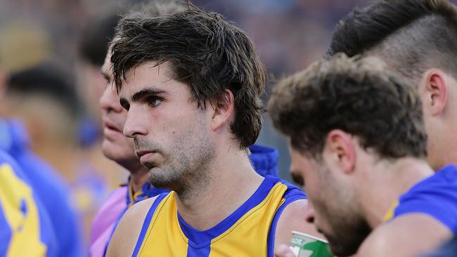 Andrew Gaff has been banned for eight weeks by the AFL Tribunal. Picture: Getty Images