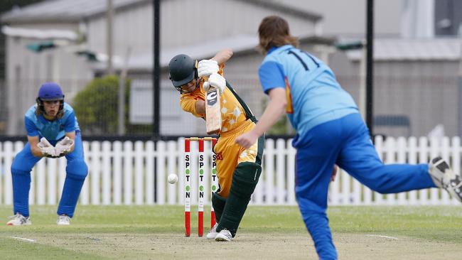 Brody Felton top scored for North Coastal against Greater Illawarra. Picture: John Appleyard