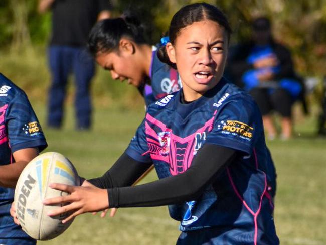 Danielle Tutakangahau schemes for Mabel Park SHS: Photo provided with permission from lk_sportsphotography (instagram)