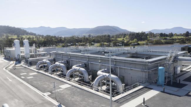 Upgraded Bryn Estyn Water Treatment Plant at Plenty, biological activated carbon filters. Picture: Chris Kidd