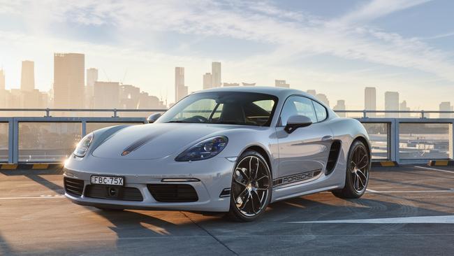 Porsche has launched a special edition of its Cayman sports car.