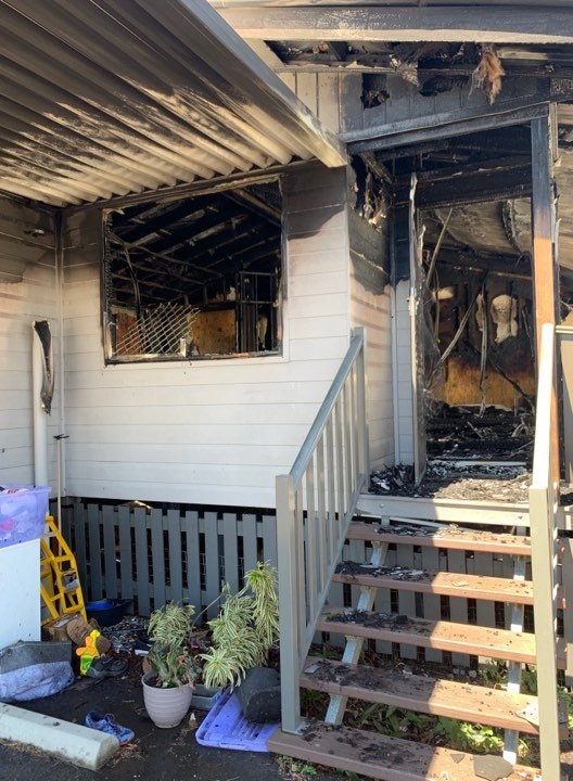 PHOTOS: House Destroyed By Fire At Woodgate | The Courier Mail