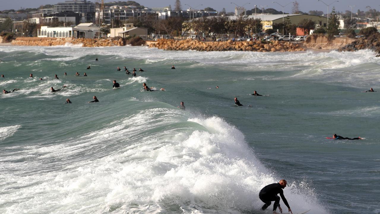 WA will see less rain this week, but the warmer weather in Perth is set to stay for a while. Picture: Richard Wainwright