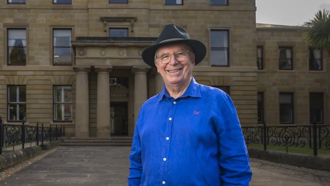 Architect Robert Morris Nunn at Treasury Complex on Murray St. Picture: Caroline Tan