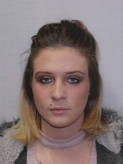 Kaitlyn Belcher, 22, failed to appear at the Dandenong Magistrates Court on car theft charges.