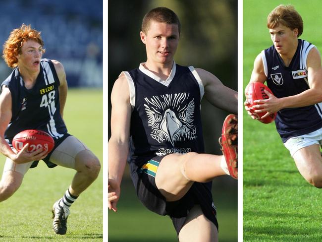 Gary Rohan, Patrick Dangerfield and Gary Ablett each came through Geelong Falcons.