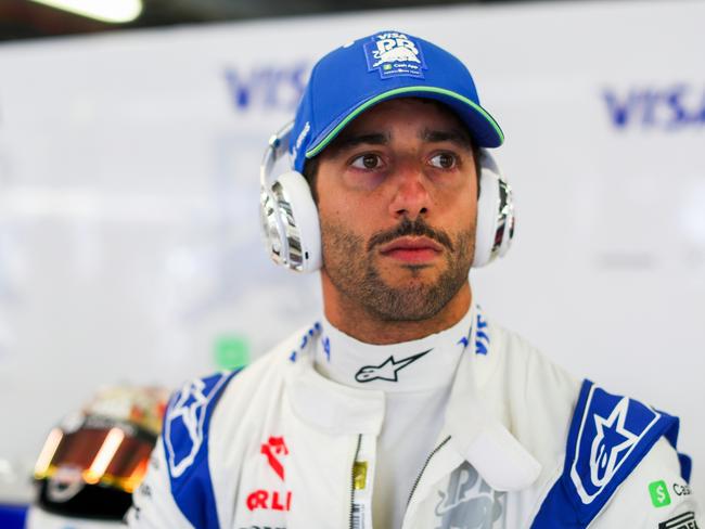 MELBOURNE, AUSTRALIA - MARCH 23: Daniel Ricciardo of Australia and Visa Cash App RB during qualifying ahead of the F1 Grand Prix of Australia at Albert Park Circuit on March 23, 2024 in Melbourne, Australia. (Photo by Peter Fox/Getty Images) (Photo by Peter Fox/Getty Images)