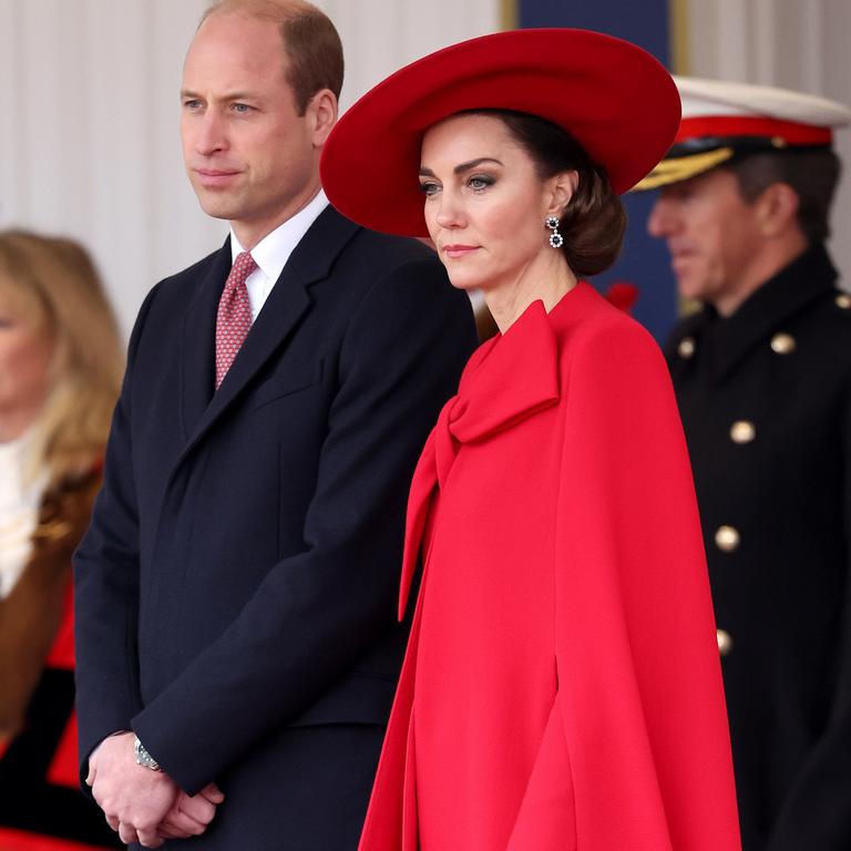 Kate must be painfully aware that she and William have never been more needed and more fundamental to the great, gilded project of the monarchy than now. Picture: Chris Jackson/Getty Images