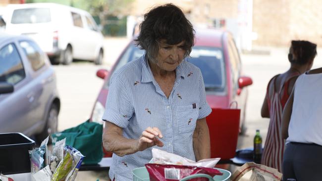 Community volunteers have been a crucial part of the flood response in Mullumbimby and surrounds, including an extensive operation in and around the Mullumbimby Civic Hall. Friday, March 4, 2022. Picture: Liana Boss