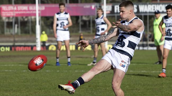 Jake Tarca during his time in the SANFL. Picture: Emma Brasier