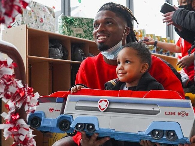 Damar Hamlin's charity has been inundated with donations since his horror collapse.