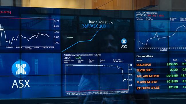 The Australian sharemarket booked a positive session on Monday. Picture Newswire/ Gaye Gerard.