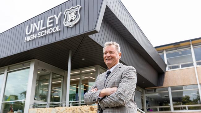 Unley High School principal Greg Rolton received questions from educators around the world after an incident at his school.