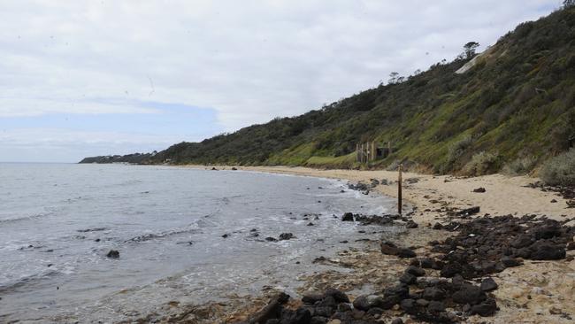 Sunnyside North Beach is the last nude beach left in Melbourne. Picture: supplied