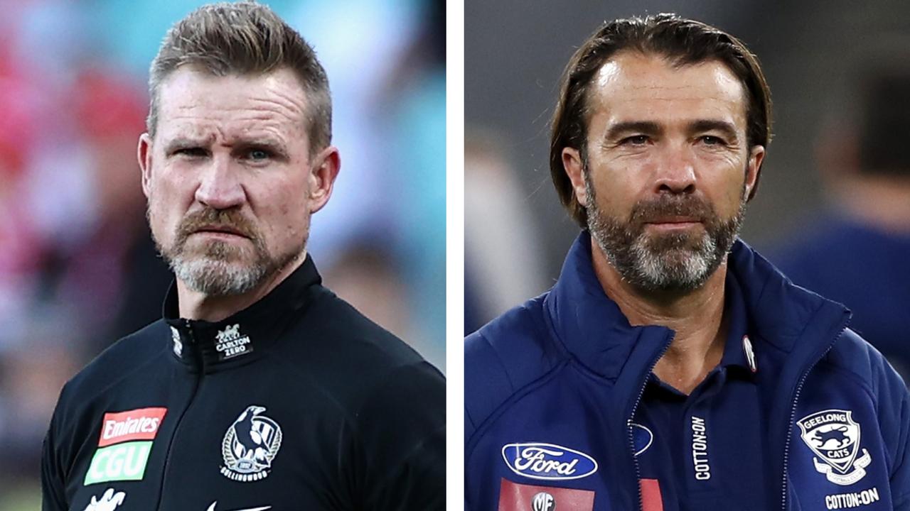 Caroline Wilson floated Chris Scott's name as a potential replacement for Nathan Buckley at Collingwood.