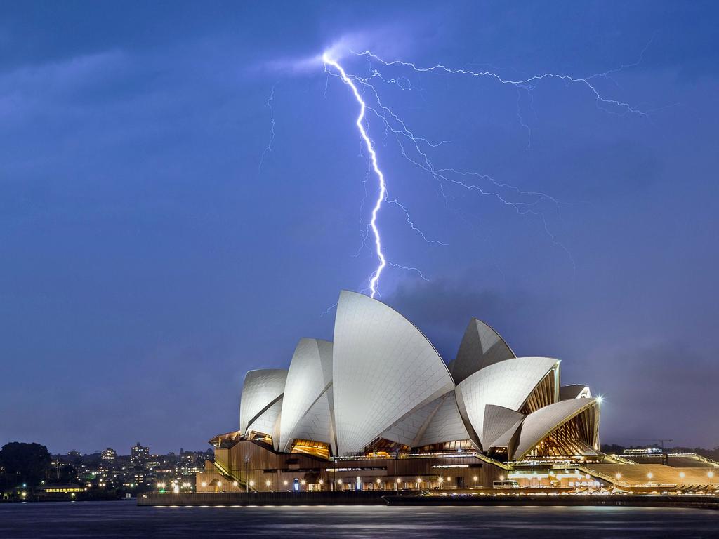 Sydney weather: Storms, hail and lightning hit NSW, Photos