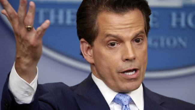 Only one week into the job and Anthony Scaramucci is making waves. (AP Photo/Pablo Martinez Monsivais, File)