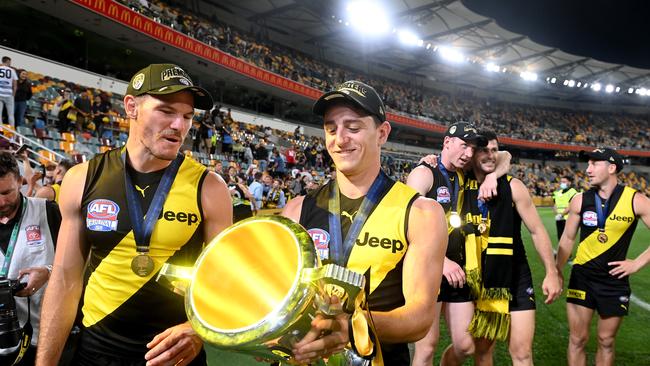 Is Jason Castagna still in the Tigers’ best 22? Picture: AFL Photos/Getty Images