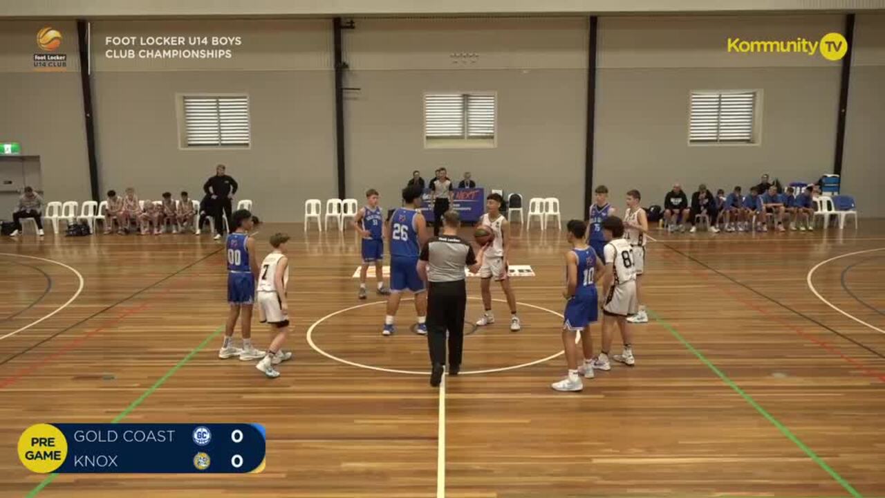 Replay: Gold Coast Rollers v Knox Raiders (Boys Shield SF) - 2024 Basketball Australia U14 Club Championships Day 5