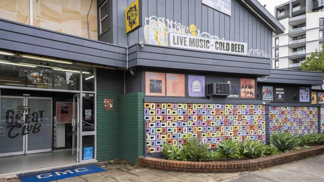 The Great Club in Marrickville was forced to cancel events because of ongoing complaints from neighbours. Picture: Daily Telegraph/ Monique Harmer