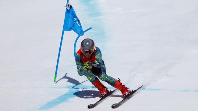 Mitch Gourley training in Beijing.