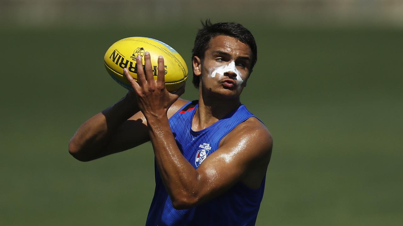 AFL draft rules changed after the Western Bulldogs selected Jamarra Ugle-Hagan with pick No.1 in last year’s national draft. Picture: Getty Images