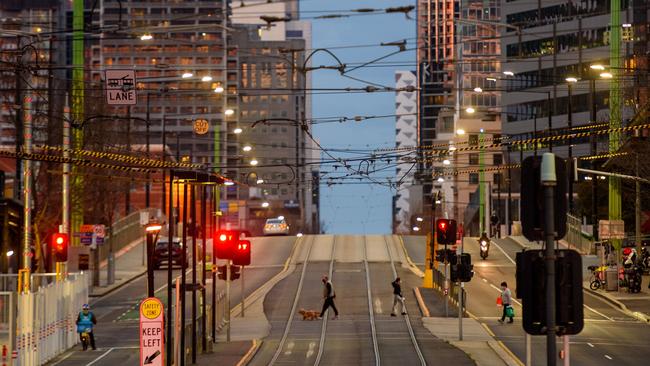 Melbourne has experienced a five-fold increase in vacant apartments. Picture: Jay Town