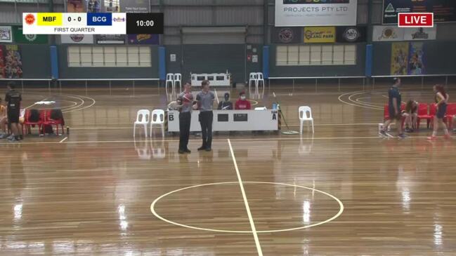 REPLAY: Queensland Basketball U16 State Championships – Girls – Moreton Bay Flames vs. Brisbane Capitals Bronza