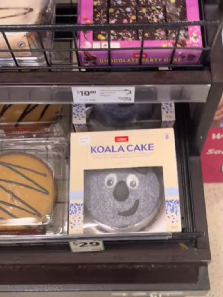 ‘$30 for a sponge cake is outrageous.’ Picture: TikTok/@cara.wagstaff